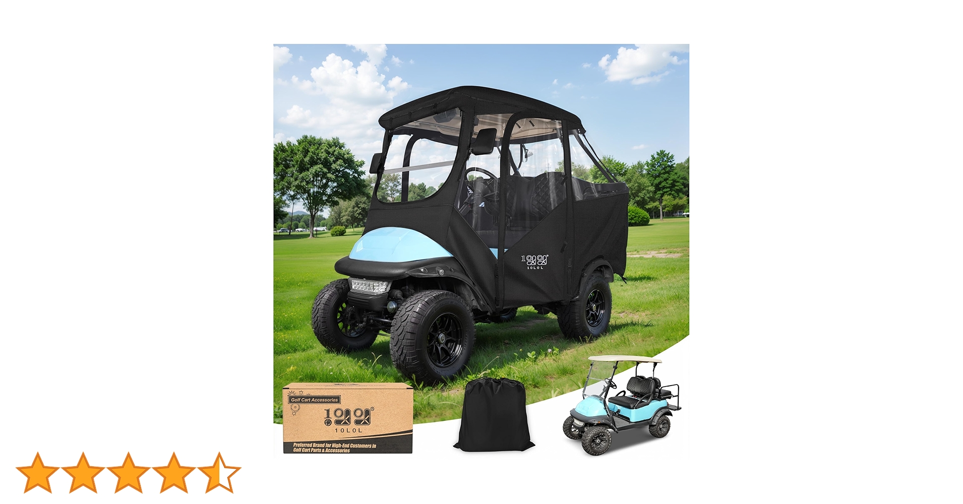 clicgear ゴルフカート 3.5+ 黒/緑 ゴルフ 手押しカート クリックギア モデル4.0 折りたたみ 3輪